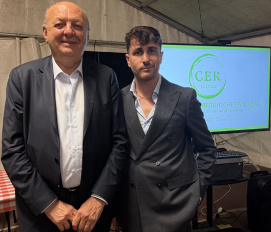 Evento CER Solidale a Lozzolo con il Ministro dell'Ambiente