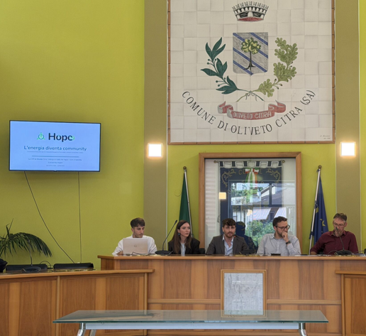 Primo appuntamento HOPEE Connect a Oliveto Citra